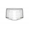 Slip filet extensible
