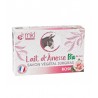 Savon au lait d'ânesse Bio Rose