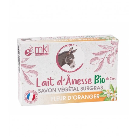 Savon au lait d'ânesse Bio Fleur d'Oranger