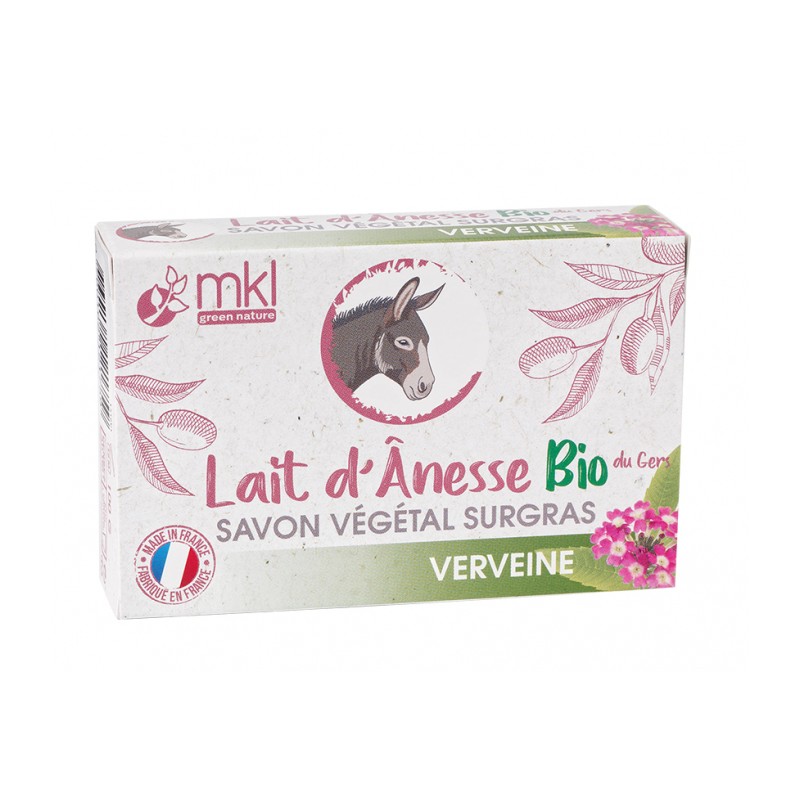 Savon au lait d'ânesse Bio Verveine