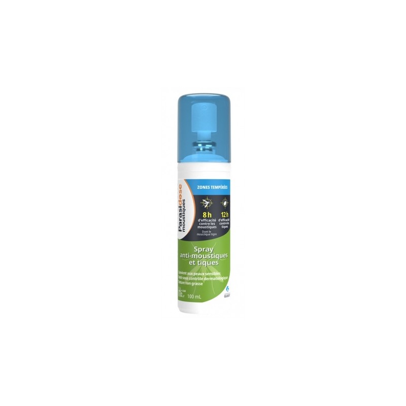 Anti Moustiques PARASIDOSE Spray 100 ml