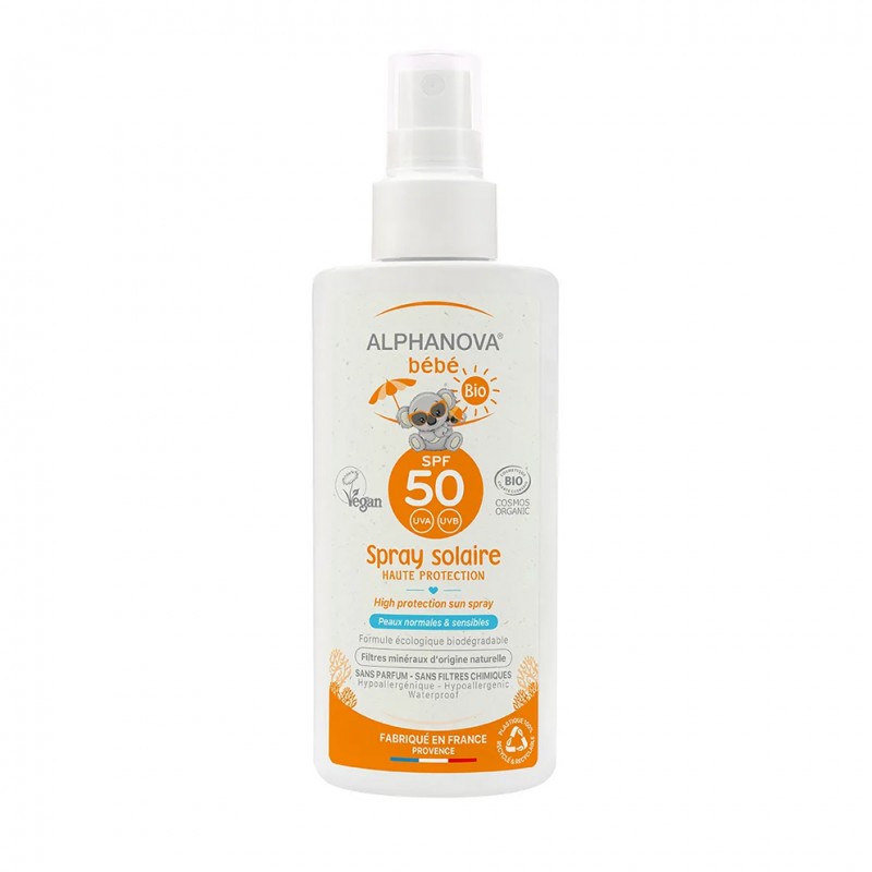 Crème Solaire Bébé BIO SPF 50