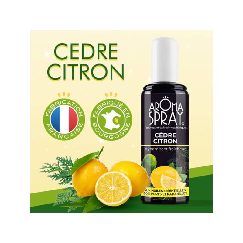 Aromaspray Cèdre Citron