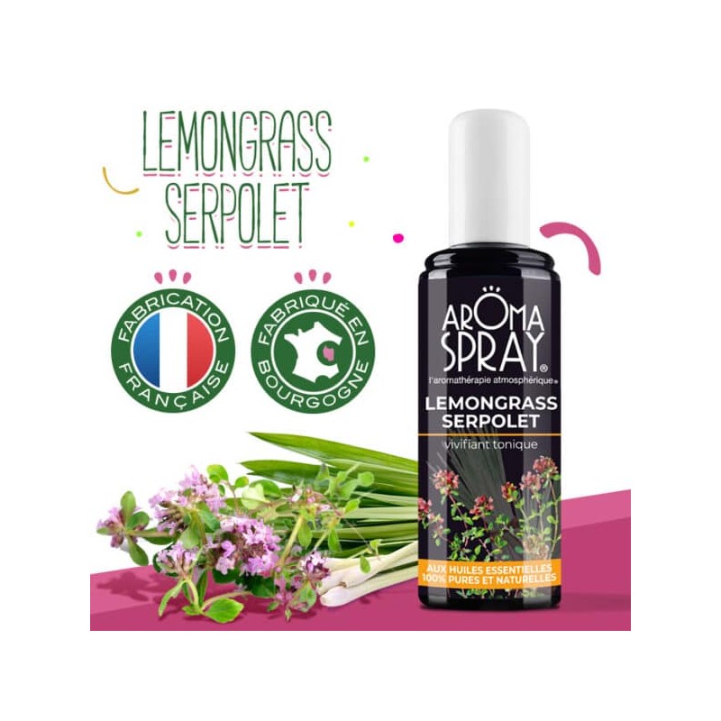 Aromaspray  Lemongrass Serpolet