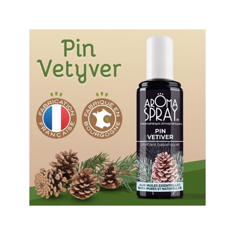 Aromaspray Pin Vétyver