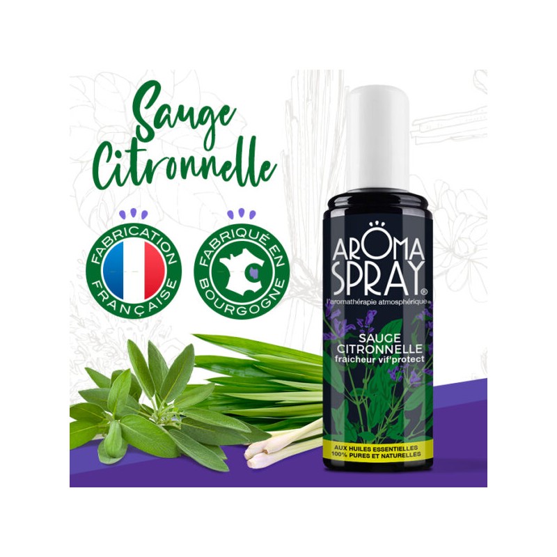 Aromaspray Sauge Citronnelle