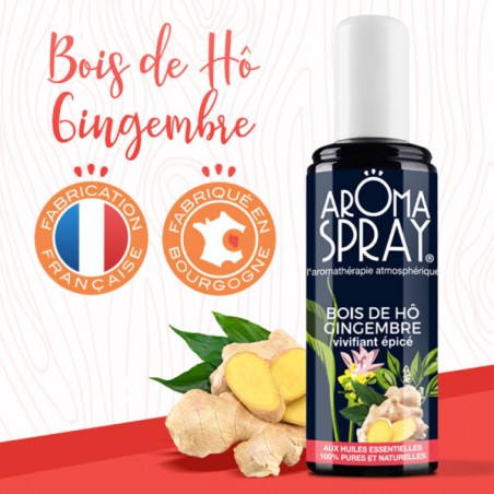 Aromaspray Bois de Hô Gingembre