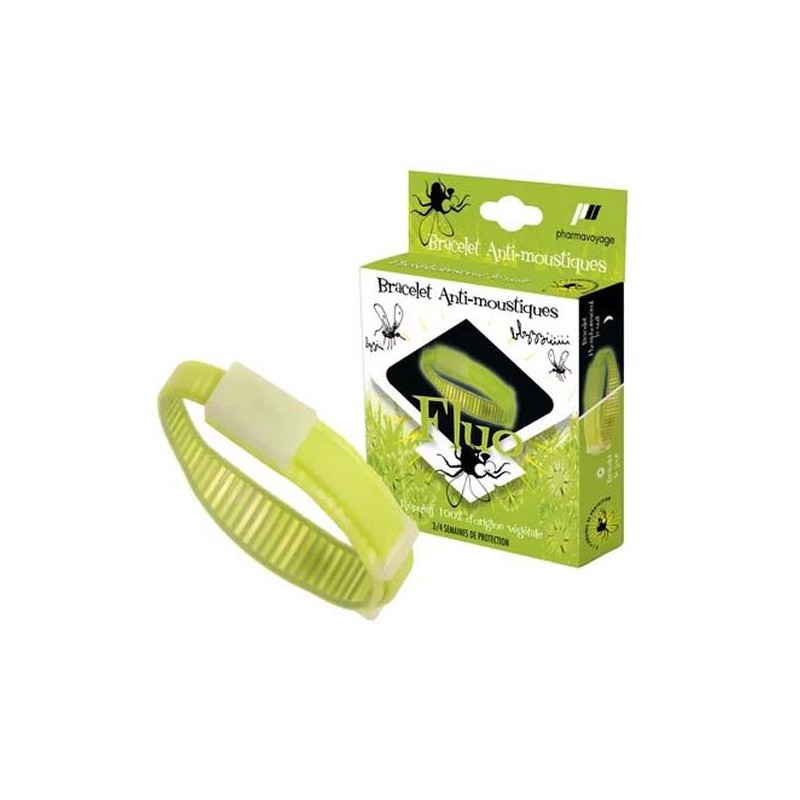 Bracelet Anti-Insectes Fluo